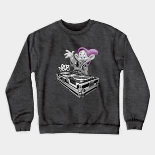 DJ TURNTABLES CARTOON Crewneck Sweatshirt